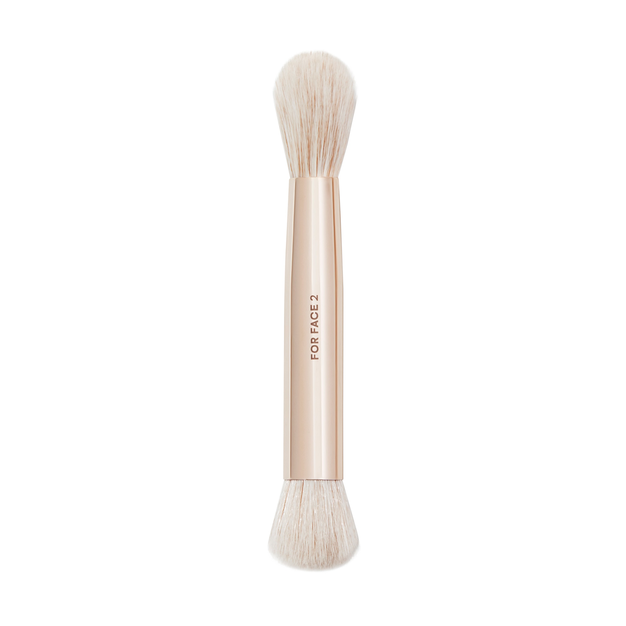 DUAL-ENDED COMPLEXION BRUSH (BROCHA PARA POLVO Y CREMA)